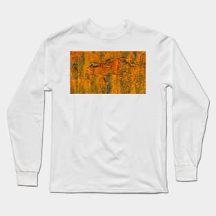 Natures RUST ART Patterns number TWO Long Sleeve T-Shirt